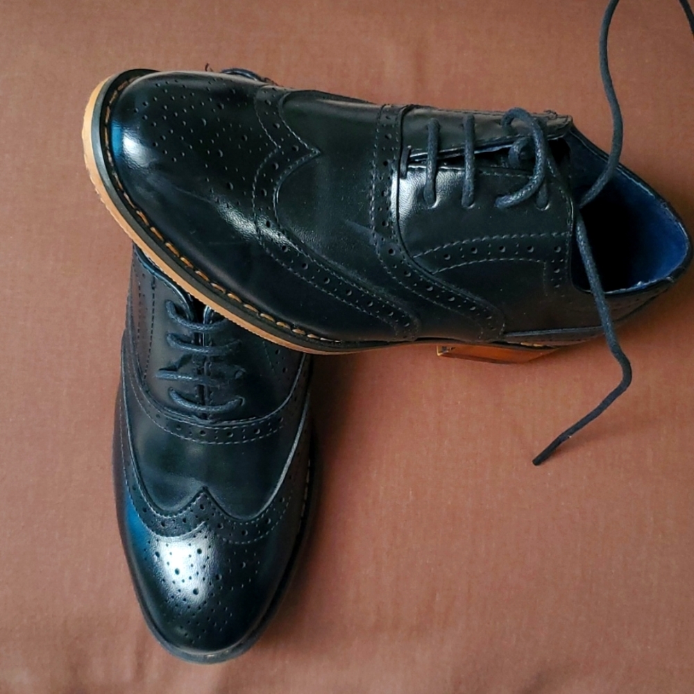 Boys Classic Oxford dress shoes LK11